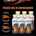 PACK NUTREN PROTEIN 15G CHOCOLATE COM 6 UNIDADES 260ML CADA