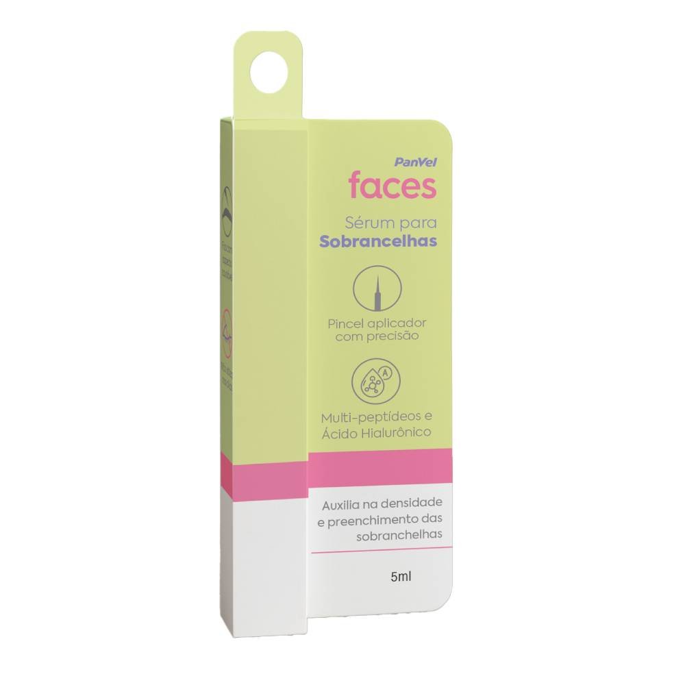 Sérum Fortalecedor Para Sobrancelhas Panvel Faces 20g