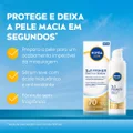PROTETOR SOLAR FACIAL NIVEA SUN 2 EM 1 PRIMER DAILY UV SÉRUM FPS70 30ML