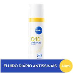 Fluido Diário Nivea Q10 Antissinais Fps50 40ml