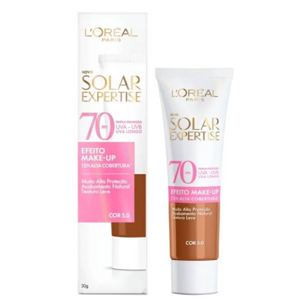 Protetor Solar Facial Loréal Solar Expertise Make-up 5.0 Fps70 30g