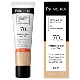 PROTETOR SOLAR FACIAL PRINCIPIA PS-05 1.0 FPS70 30ML