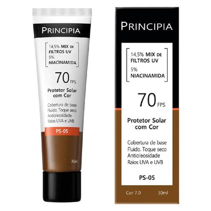 PROTETOR SOLAR FACIAL PRINCIPIA PS-05 7.0 FPS70 30ML
