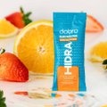 SUPLEMENTO ALIMENTAR DOBRO HIDRA ELETRÓLITOS LARANJA E MORANGO 10 UNIDADES 7G CADA
