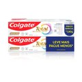 KIT CREME DENTAL COLGATE TOTAL ORIGINAL MINT 2 UNIDADES 140G CADA