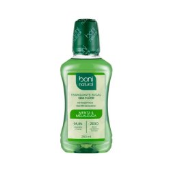 Enxaguante Bucal Boni Natural Menta E Melaleuca 250ml