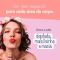 CREME DEPILATÓRIO CORPORAL VEET PELES NORMAIS E SECAS 100ML