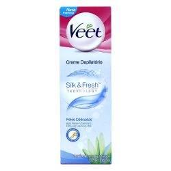 Creme Depilatório Corporal Veet Peles Delicadas 100ml
