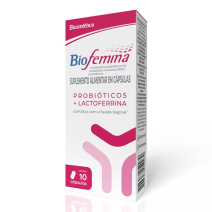SUPLEMENTO ALIMENTAR BIO FEMINA 10 CÁPSULAS