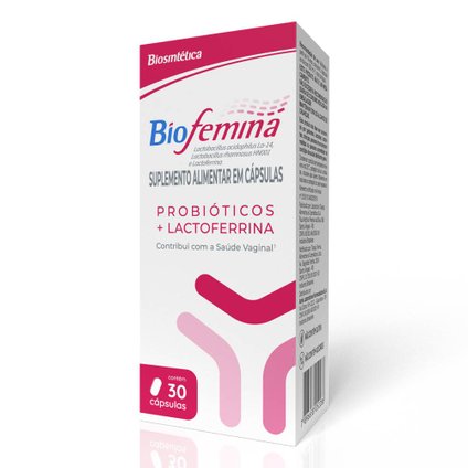 SUPLEMENTO ALIMENTAR BIO FEMINA 30 CÁPSULAS