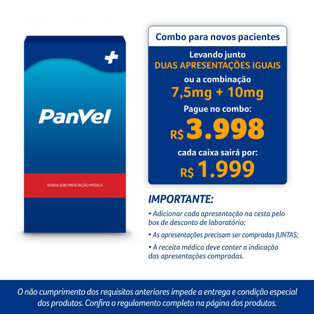 Mounjaro 10mg Tirzepatida 0,5ml 4 Canetas Injetáveis Geladeira
