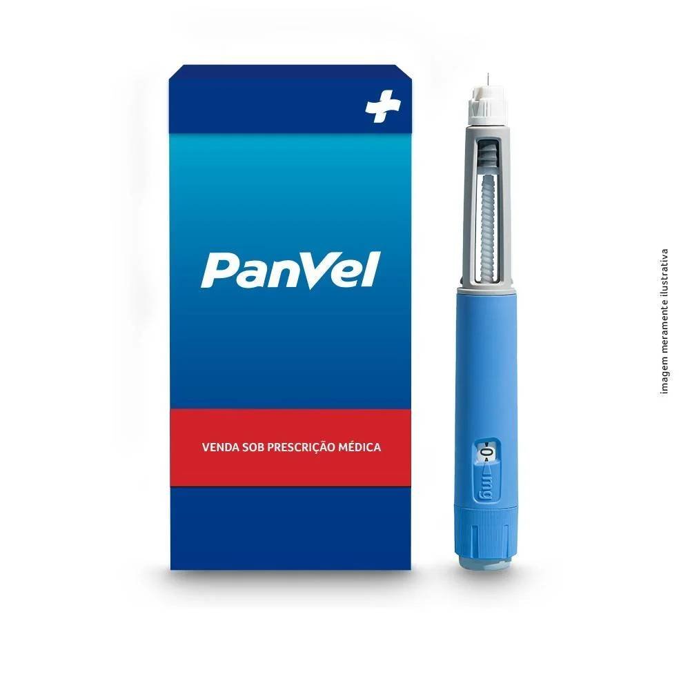 Mounjaro 12,5mg Tirzepatida 0,5ml 4 Canetas Injetáveis Geladeira