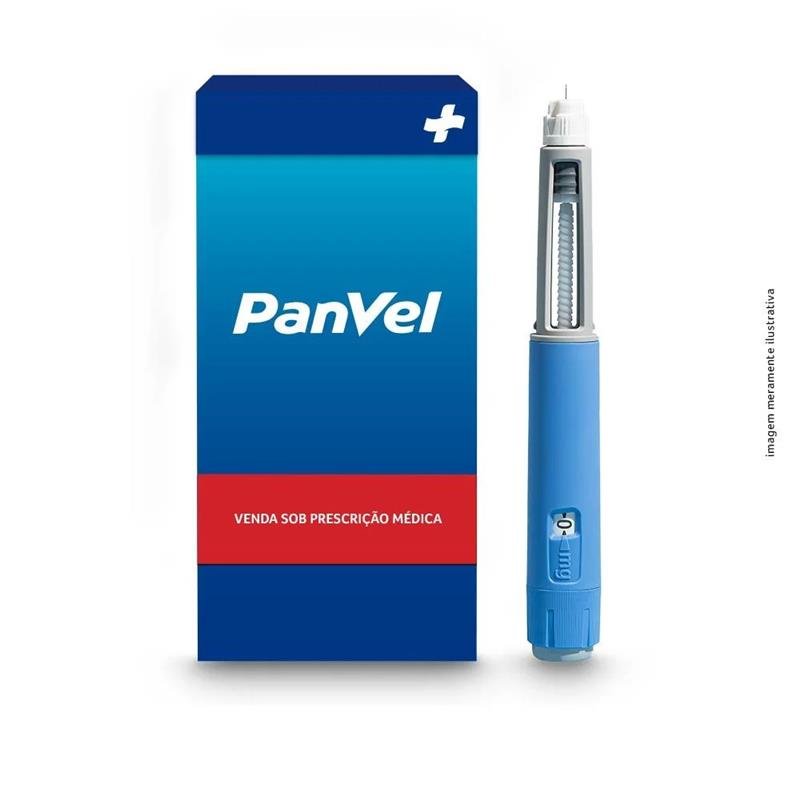 Mounjaro 15mg Tirzepatida 0,5ml 4 Canetas Injetávies Geladeira