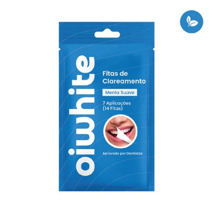 FITAS DE CLAREAMENTO DENTAL OI WHITE 14 UNIDADES