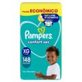 FRALDA PAMPERS CONFORT SEC ULTRA XG 148 UNIDADES