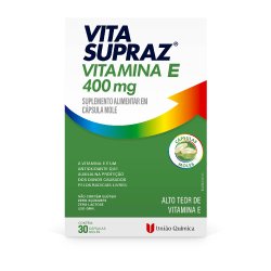 Suplemento Alimentar Vitamina E Vita Supraz 30 Cápsulas