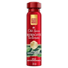 DESODORANTE ANTITRANSPIRANTE OLD SPICE AEROSSOL REFRESCANTE 250ML