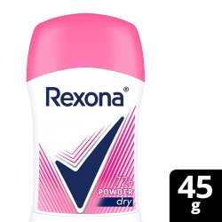 Desodorante Antitranspirante Stick Rexona Powder Dry 72h 45g