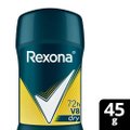 DESODORANTE ANTITRANSPIRANTE STICK REXONA MEN V8 72H 45G