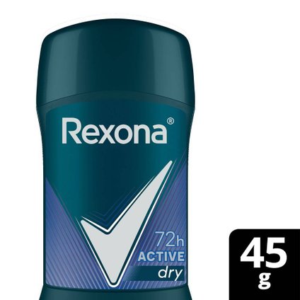DESODORANTE EM STICK REXONA ACTIVE DRY 45G