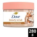 SABONETE ESFOLIANTE CORPORAL DOVE BEAUTY SCRUB COCO E AÇUCAR MASCAVO 280G