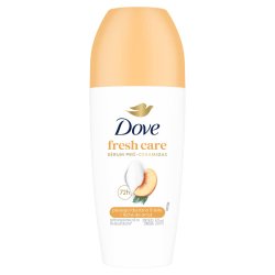 Desodorante Roll-on Dove Fresh Care Pêssego E Leite De Arroz 50ml