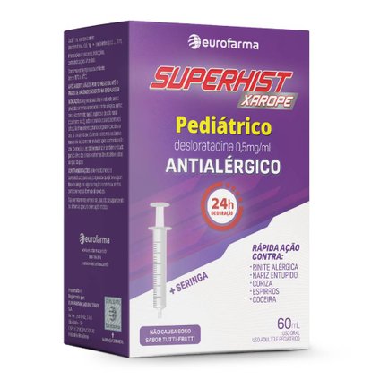 ANTIALÉRGICO SUPERHIST XAROPE 60ML