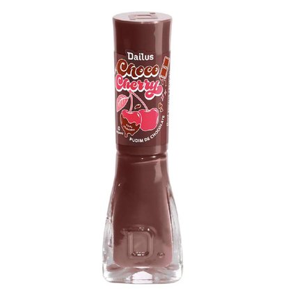 ESMALTE DAILUS CHOCO CHERRY PUDIM DE CHOCOLATE 8ML