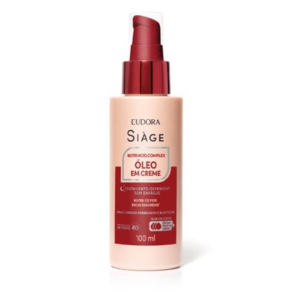 ÓLEO CAPILAR EM CREME EUDORA SIÀGE NUTRI ACID COMPLEX 100ML
