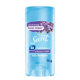 DESODORANTE EM GEL SECRET LAVANDA 73G