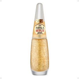 ESMALTE IMPALA NETFLIX GLITTER FLOCADO ACLAMADO PELA CRÍTICA 7,5ML