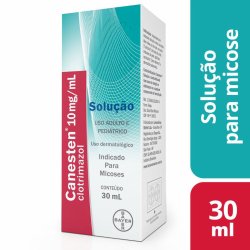 Tratamento De Micoses E Frieira Canesten Solução 30ml