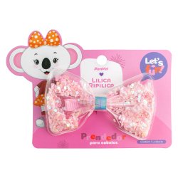 Prendedor Para Cabelo Com Laço Panvel Lilica Ripilica
