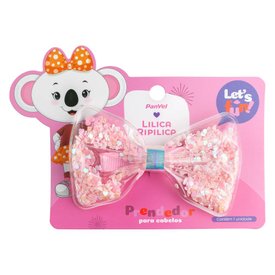 PRENDEDOR PARA CABELO COM LAÇO PANVEL LILICA RIPILICA