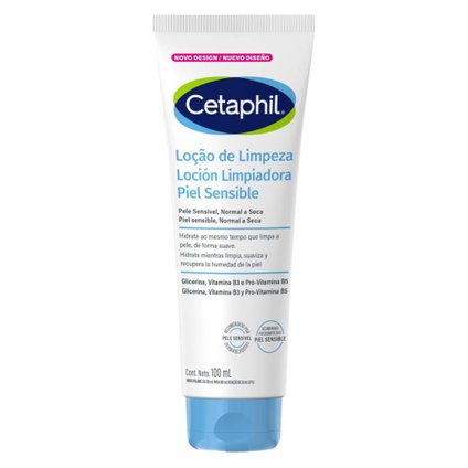 LOÇÃO DE LIMPEZA FACIAL CETAPHIL 100ML