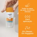 PROTETOR SOLAR FACIAL EUCERIN SUN HYDRO FLUID COR CLARA FPS70 50ML