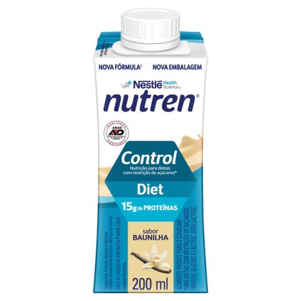 COMPLEMENTO ALIMENTAR NUTREN CONTROL DIET BAUNILHA 200ML