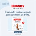 FRALDA HUGGIES PREMIUM DERMACARE G 48 UNIDADES