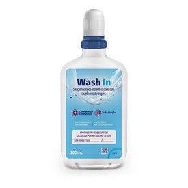 WASH IN SOLUÇÃO NEBULIZAÇÃO E LAVAGEM DE FERIMENTOS CLORETO SÓDIO 0,9% 200ML