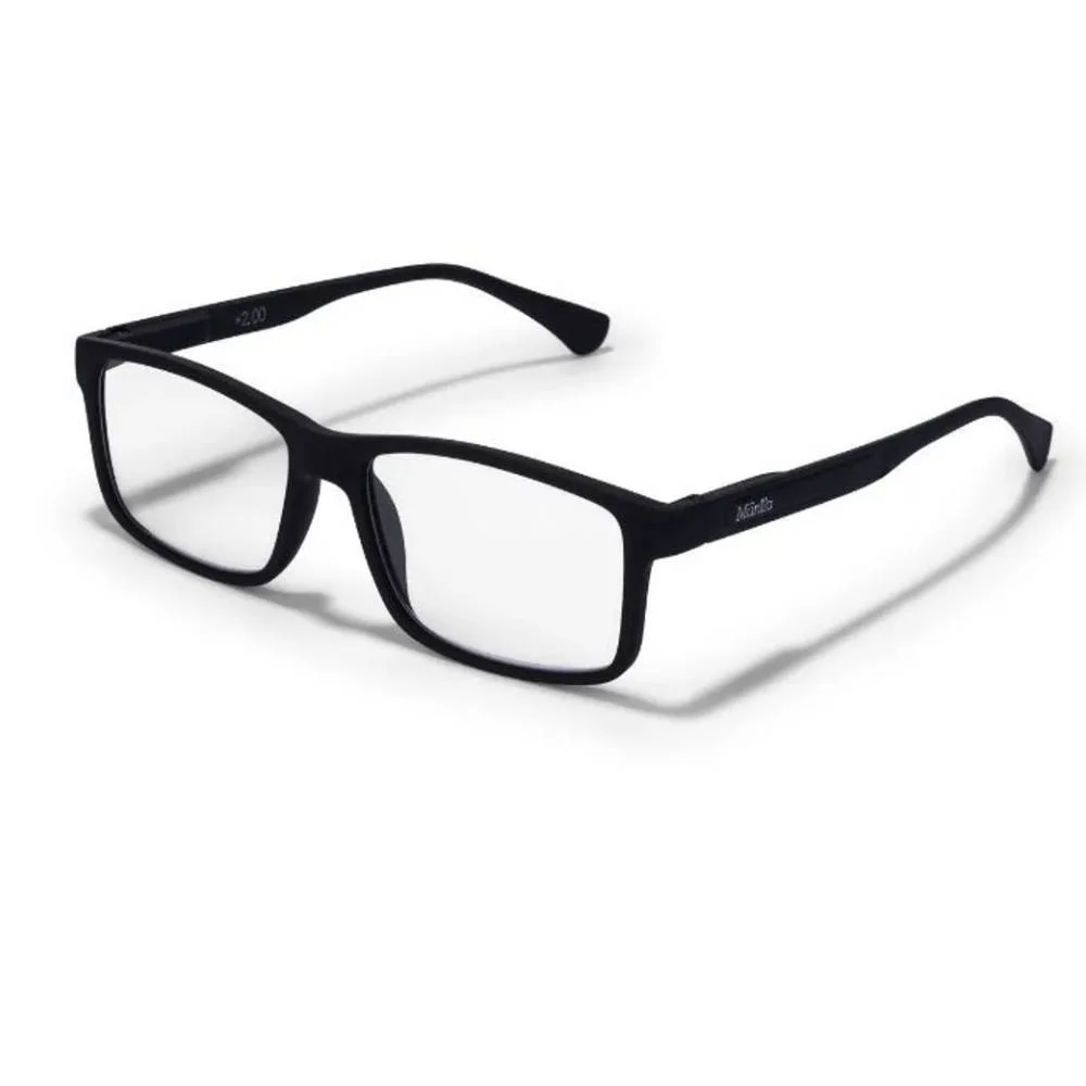 Lupa De Leitura Munila Basic Masculina Preto +1,75