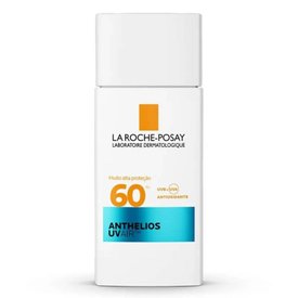 PROTETOR SOLAR FACIAL LA ROCHE-POSAY ANTHELIOS UVAIR SEM COR FPS60 45ML