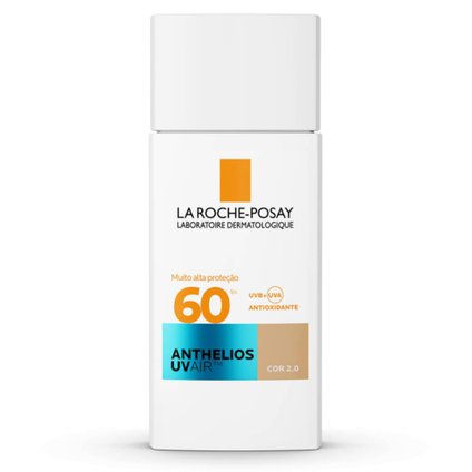 PROTETOR SOLAR FACIAL LA ROCHE-POSAY ANTHELIOS UVAIR COR 2.0 FPS60 45ML