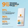 PROTETOR SOLAR FACIAL LA ROCHE-POSAY ANTHELIOS UVAIR COR 2.0 FPS60 45ML