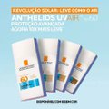 PROTETOR SOLAR FACIAL LA ROCHE-POSAY ANTHELIOS UVAIR COR 4.0 FPS60 45ML
