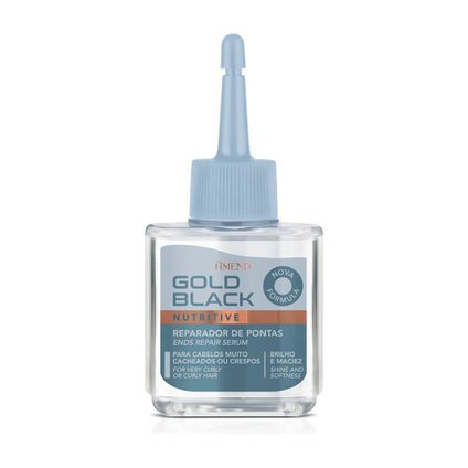 REPARADOR DE PONTAS AMEND GOLD BLACK NUTRITIVO 30ML