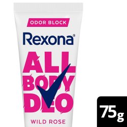 Desodorante Corporal Em Creme Rexona All Over Body Wildrose 75g