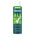 DESODORANTE CORPORAL AEROSOL REXONA ALL OVER BODY MEN ACTIVE FRESH 150ML