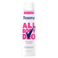 DESODORANTE CORPORAL AEROSOL REXONA ALL OVER BODY WILD ROSE 150ML