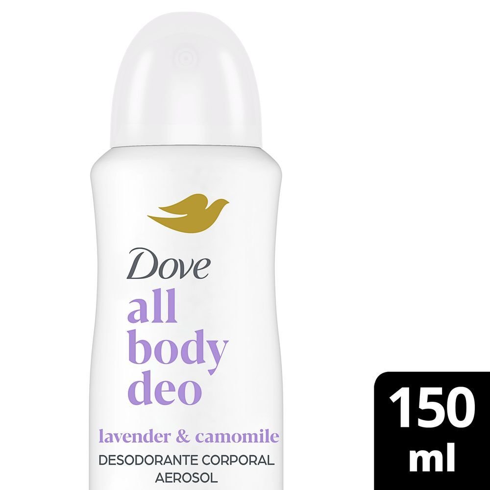 Desodorante Corporal Aerosol All Body Deo Dove Lavander & Camomila 150ml