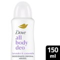 DESODORANTE CORPORAL AEROSOL ALL BODY DEO DOVE LAVANDER & CAMOMILA 150ML